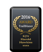 2016 AWARD  Trailblazer KJN Harold Hawkins xxxx KJN Harold Hawkins xxxx